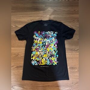 Vibrant Black Graphic Tee